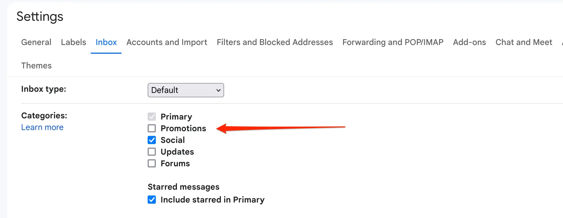 Source: Gmail screenshot