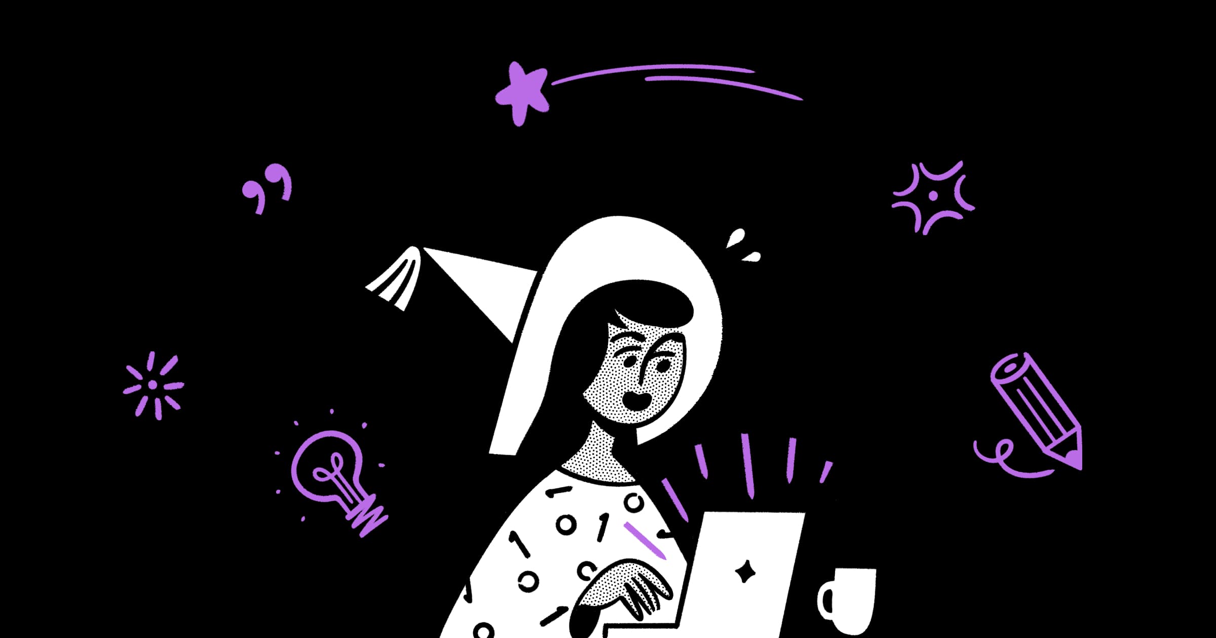 Notion AI lady