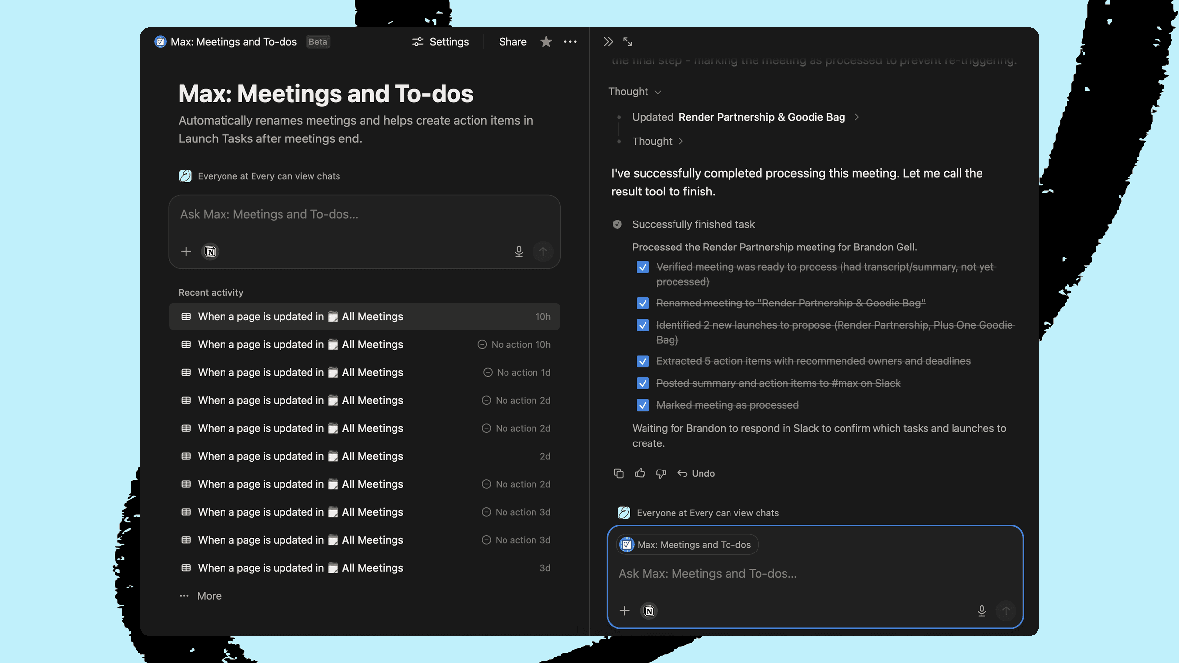 Meeting Action Extractor