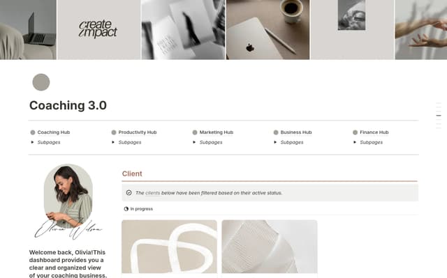 Ultimate Coaching Dashboard